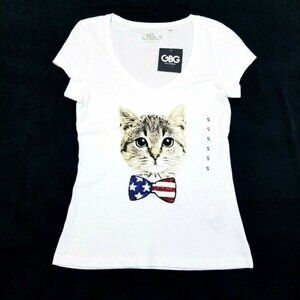 G by Guess Women's Top Graphic‎ Print